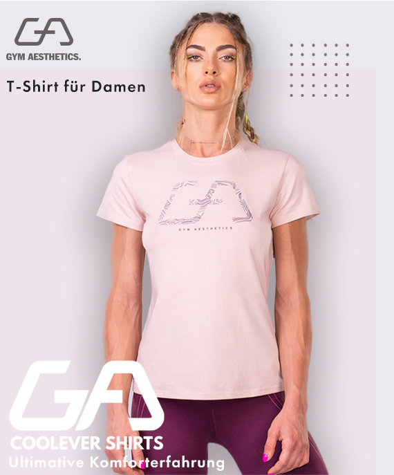 Aktivkleidung Cotton Touch Loose-Fit T-Shirt für Damen in Sicherheitsgelb | Gym Aesthetics