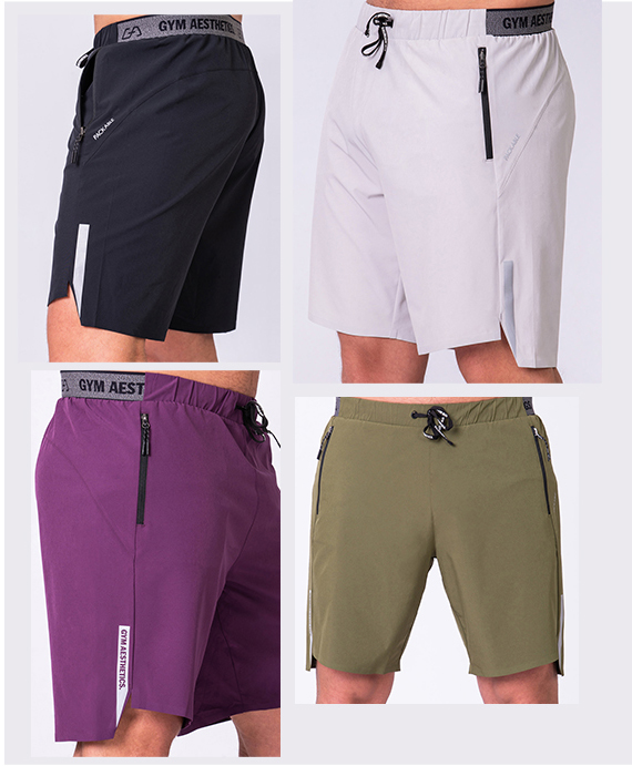 Essential 9 inch Shorts for Men in Black | Gym Aesthetics