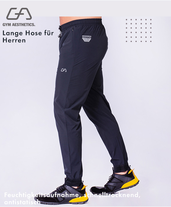 Wesentlich Jogginghosen für Herren in Schwarz | Gym Aesthetics