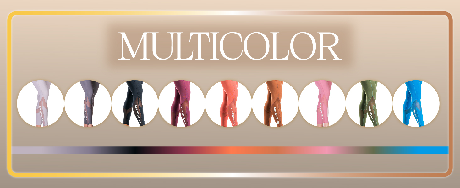 Training Mighty Tech Mesh Leggings for Women - multi color